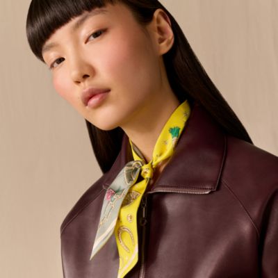 スカーフリング 《ドゥブルD・セリエ》 - イエロー | Hermès